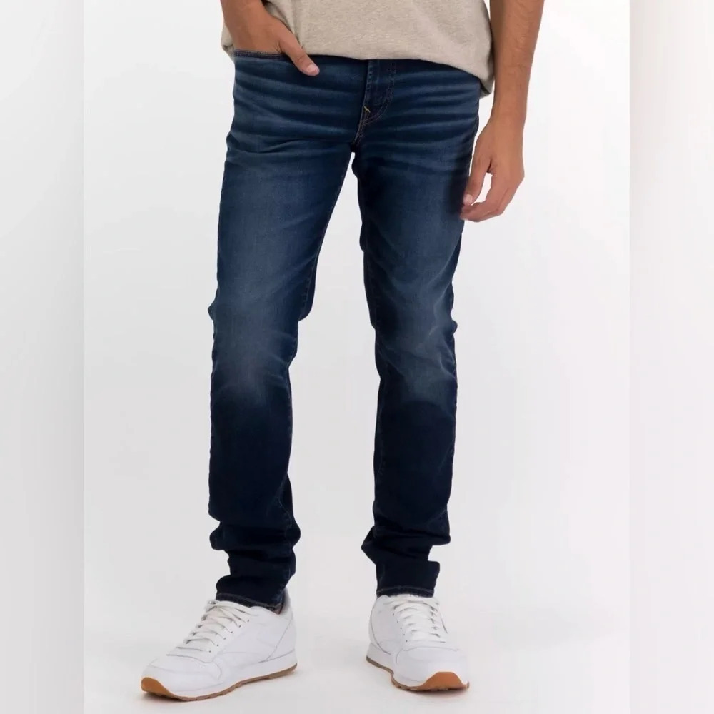 American eagle 
Air flex 
Skinny fit 
Men’s jeans 
Size 31x30
Waist 15”